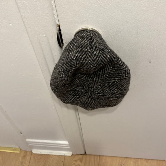 Stylish donegal tweed winter hat,59cm,100% wool - Picture 1 of 2